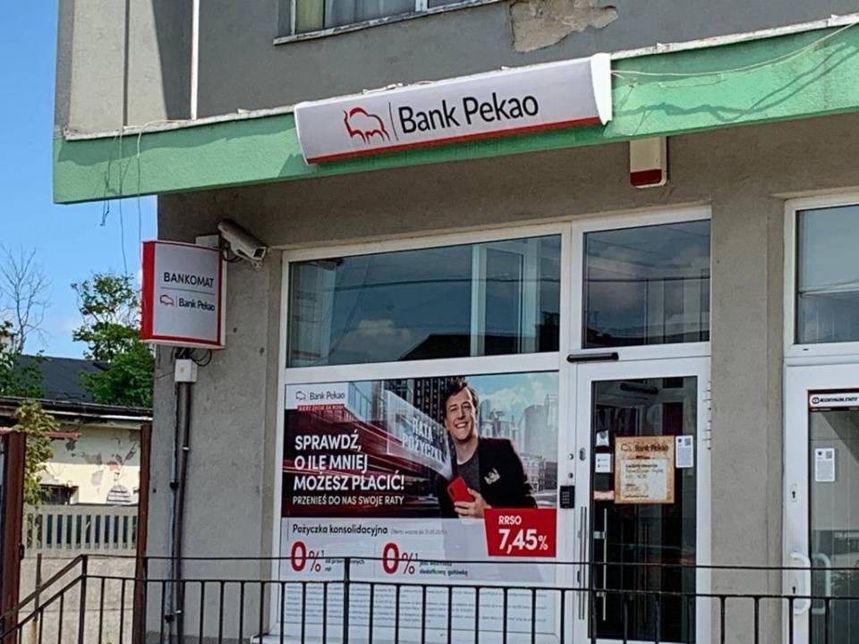Likwidacja placówki Banku Pekao w Rogowie. "Nie znaleźliśmy innego rozwiązania"