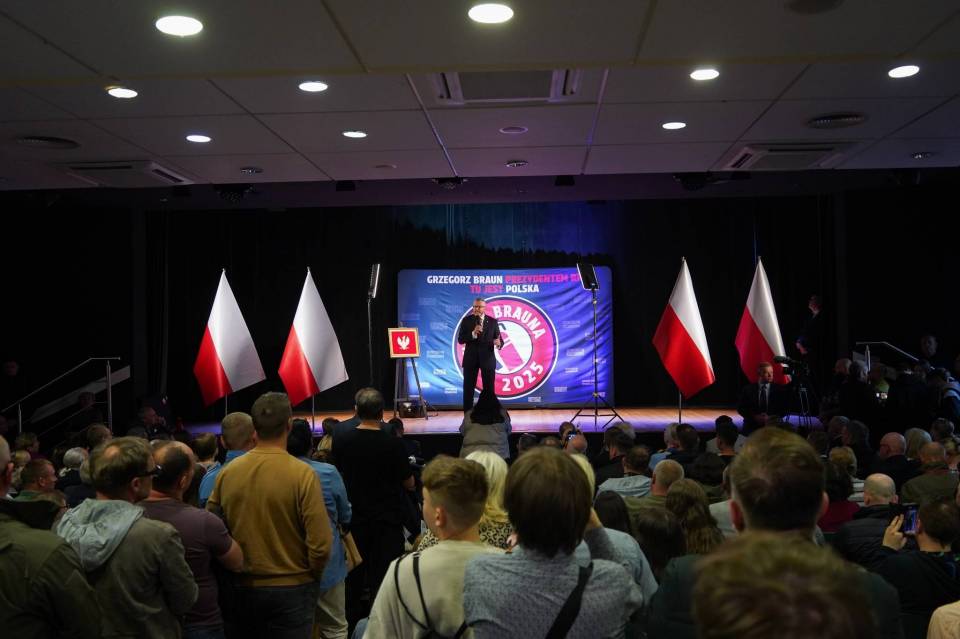 Grzegorz Braun spotka się z mieszkańcami Koluszek – finał kampanii z udziałem kandydata na prezydenta