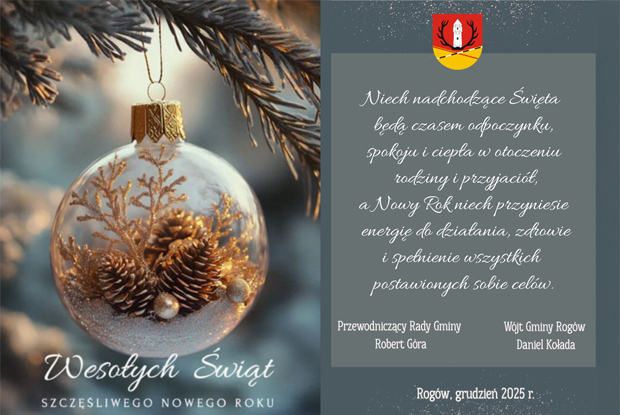 Boże Narodzenie 2025 - Gmina Rogów