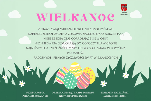 Wielkanoc 2026 - Powiat Brzeziński